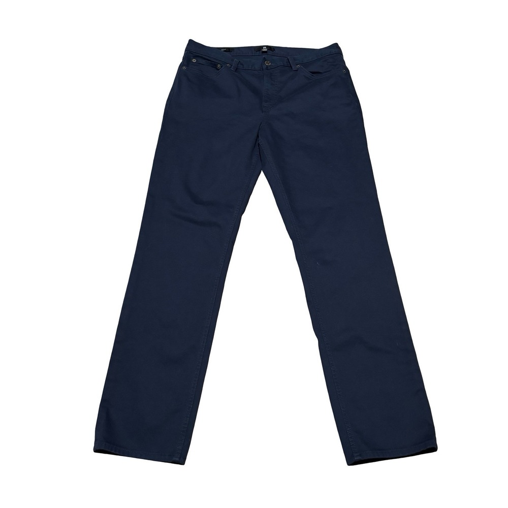 Banana Republic The Traveler Pants Blue Men's 33 x 31(altered) Slim Fit Stretch